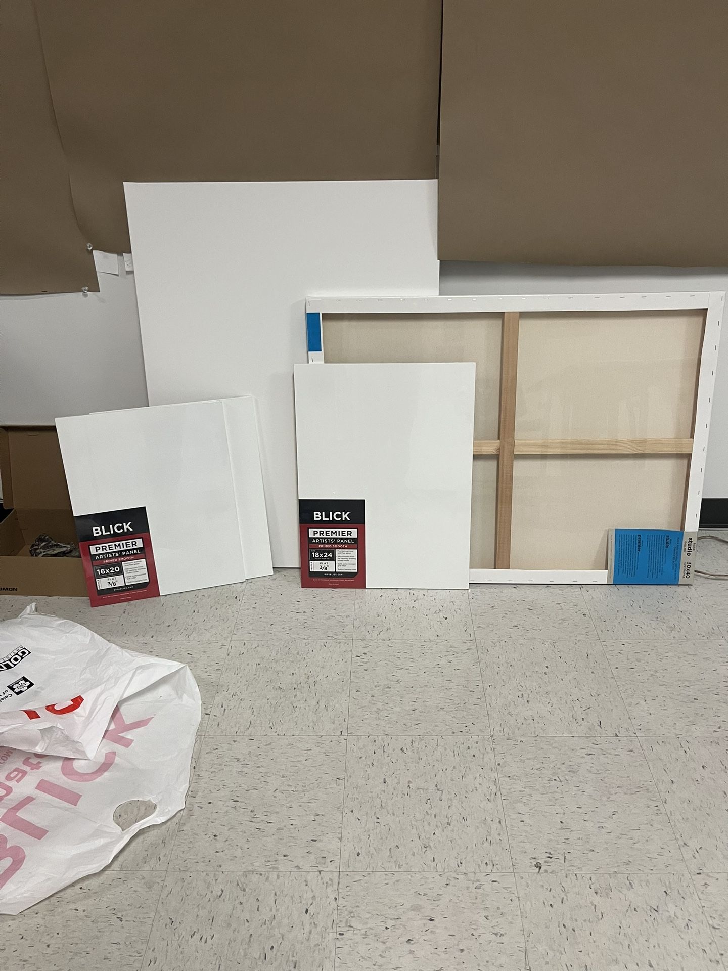 Unused New Canvases From Dick Blick (art Supplies)