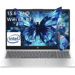 HP Laptop Computer for Home and Business Student, 15.6" FHD, Intel 4-Core Processor (Beat i3-1115G4), 32GB DDR4 RAM, 1TB PCIe SSD, WiFi 6E, Bluetooth 