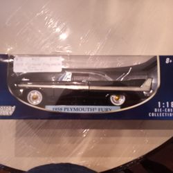 1958 Plymouth Fury 1:18 Scale (Black)