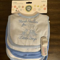 4 Baby Bibs