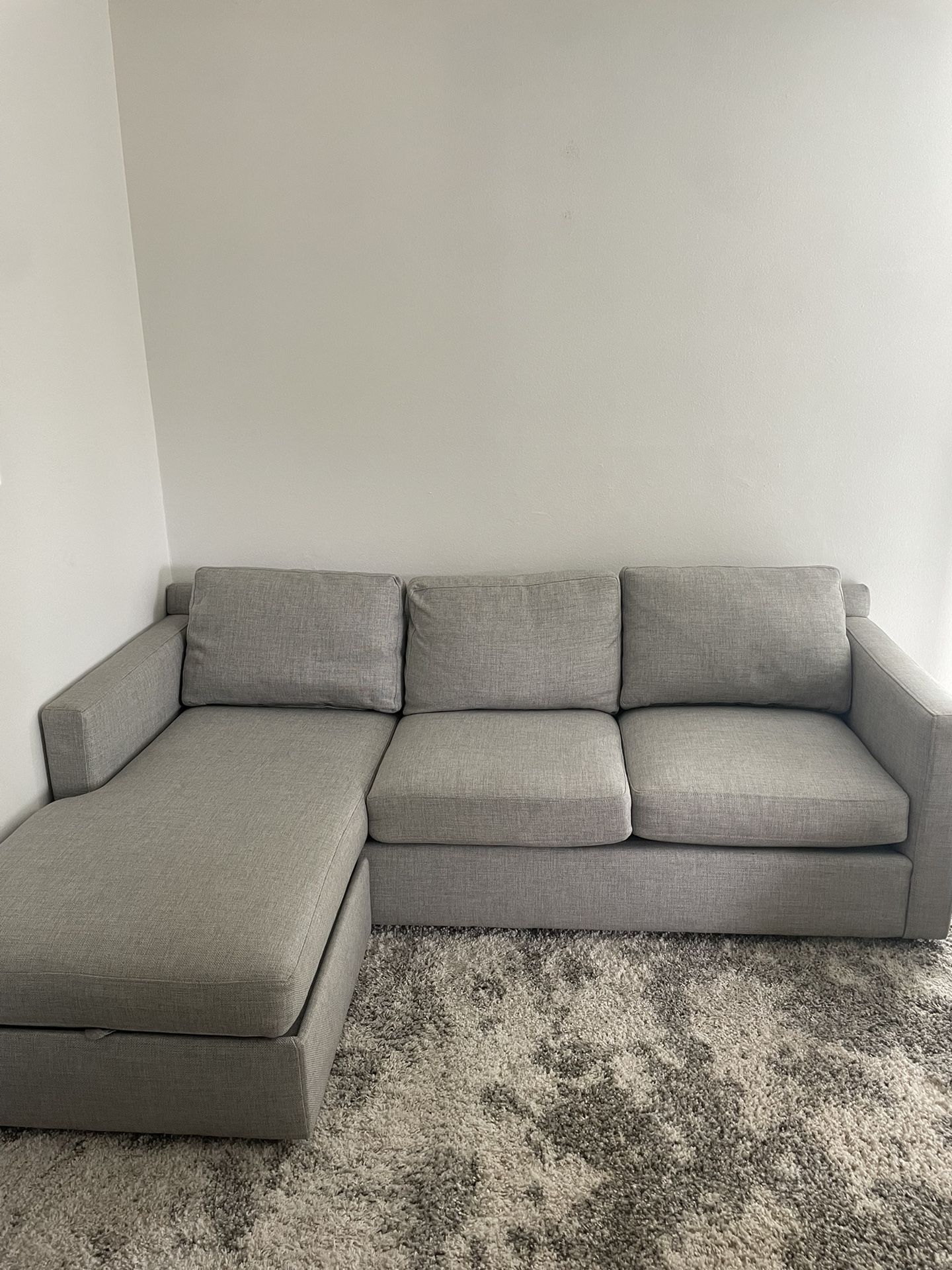 Crate And Barrel Sectional Couch