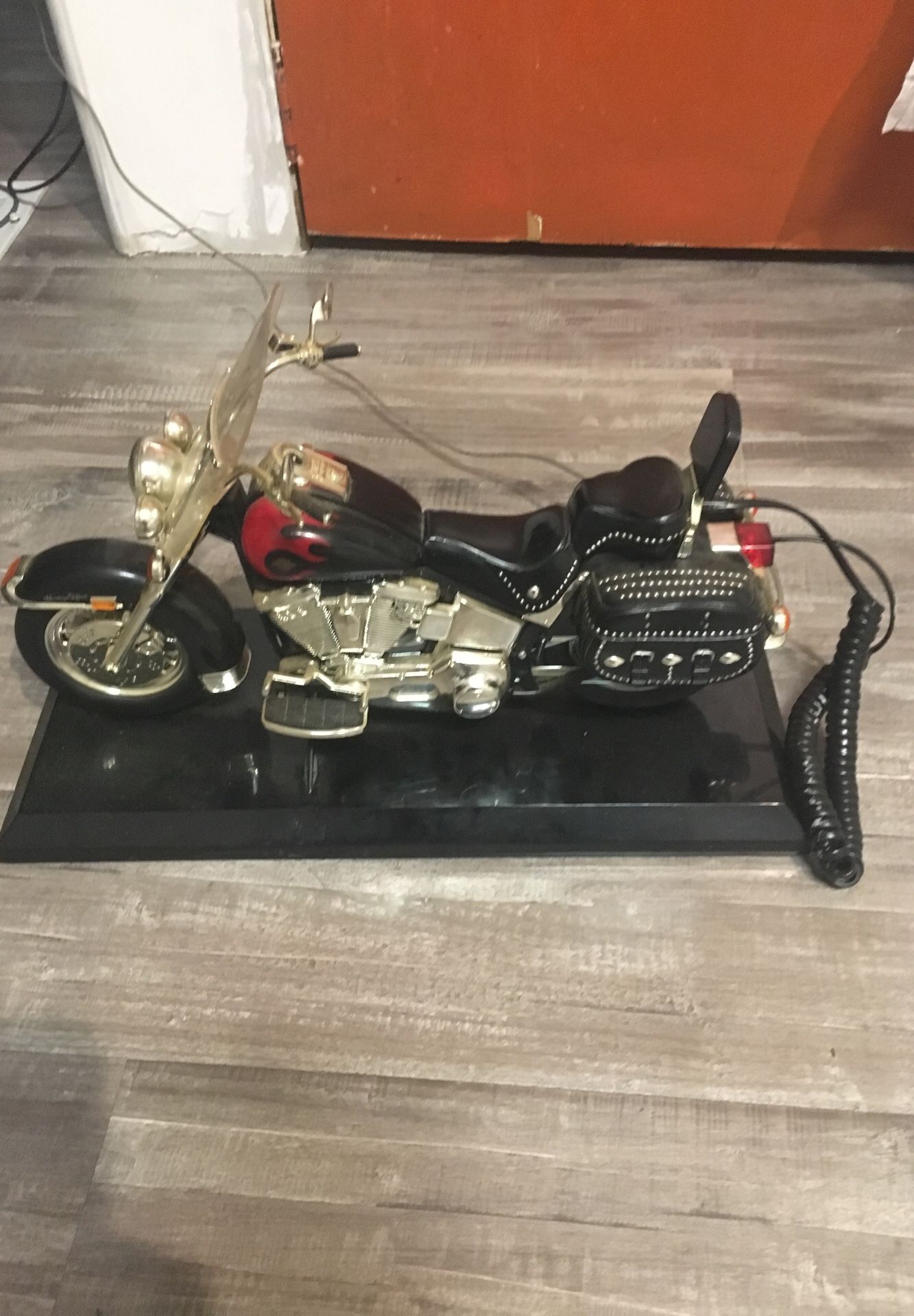 Phone Harley Davidson motorcycle