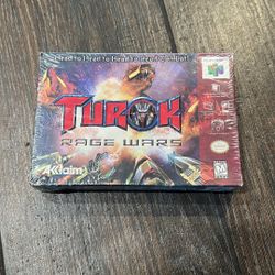 Turok Rage Wars sealed for Nintendo 64