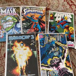 5 Marvel comics