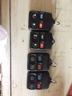 Auto key fobs