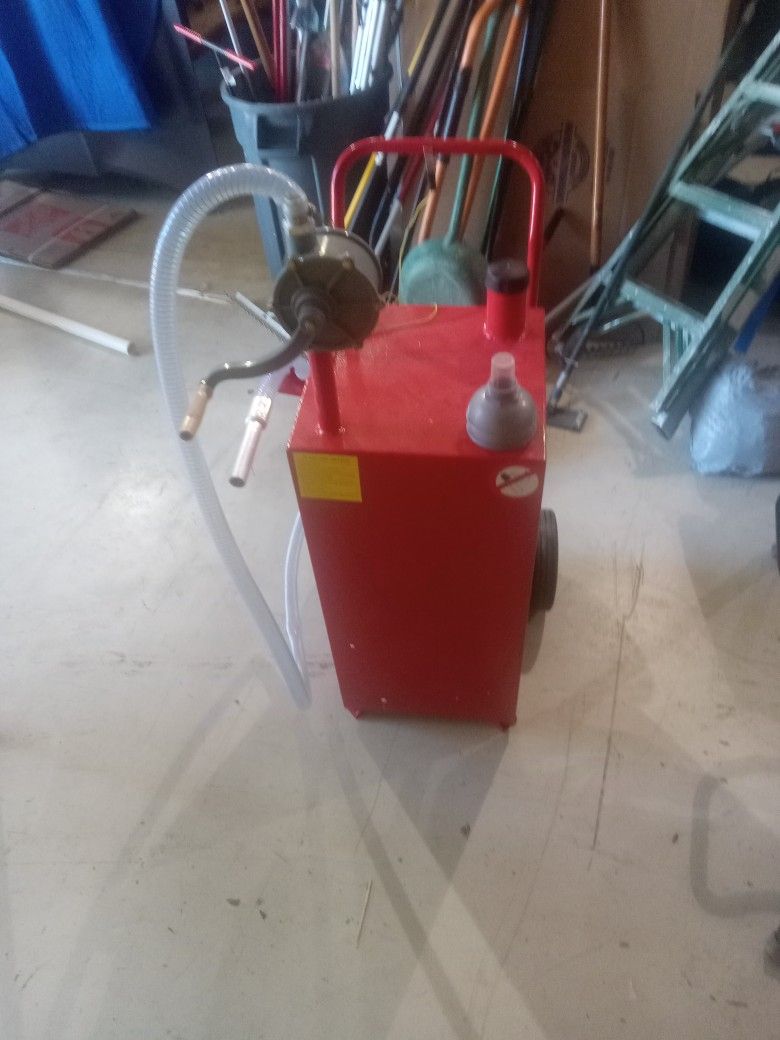 Gasoline Transfer Pump Gas Storage Tank