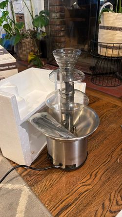 3-Tier Stainless Steel Chocolate Fountain