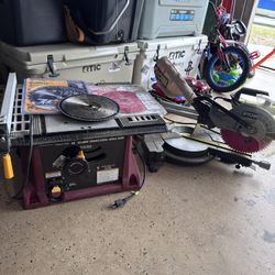 Ryobi Saw & Table Saw. 