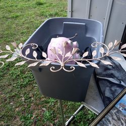 Great Piece Of Wrought Iron About 4 Ft Wide