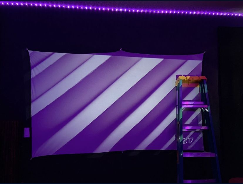 Projector W/Screen