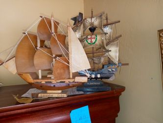 Antique sail boat