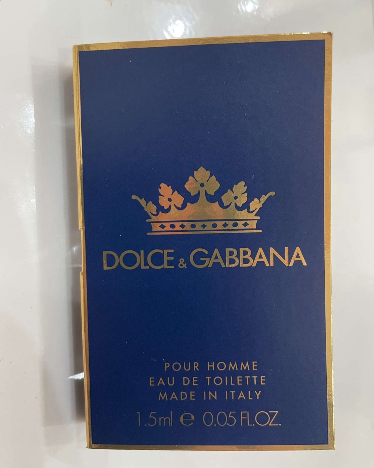 DOLCE&GABBANA perfume sample (bottle)