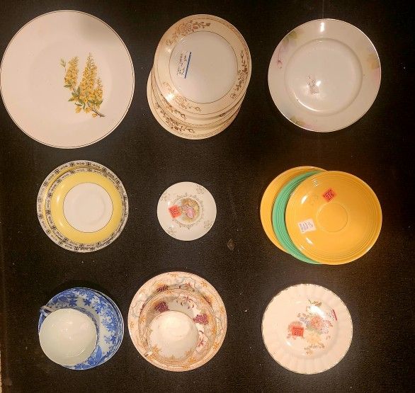 X19 Vintage China Dishes 