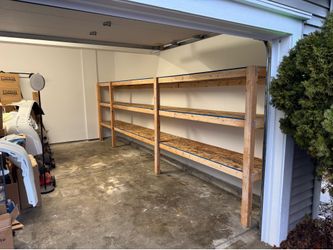 Heavy duty storage shelving- garage or basement