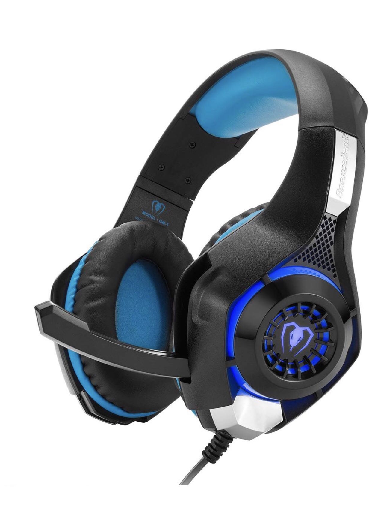 Gaming Headset GM-1 with Microphone for New Xbox 1 PS4 PC Cellphone Laptops Computer - Surround Sound, Noise Reduction Game Earphone-Easy Volume Cont