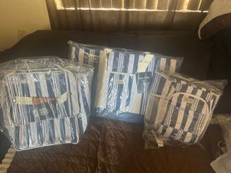 Three piece insulated tote set