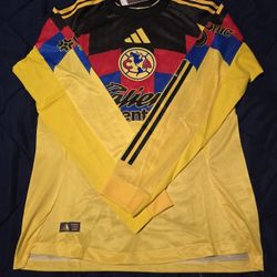 Club America Long Sleeve Player Version 2025-2026 