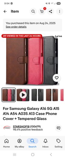 A15 5G Phone Case Purple