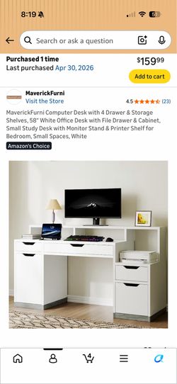 Brand New Computer Desk