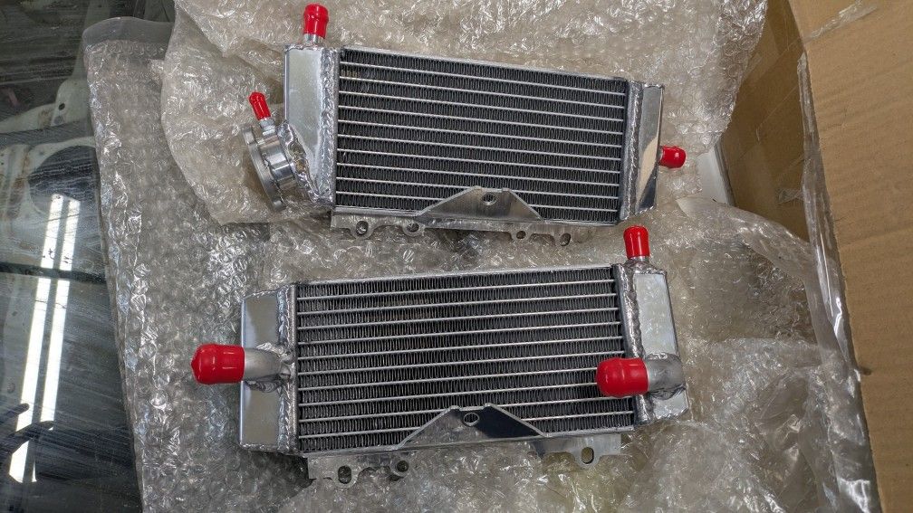 Work Racing Aluminum Motorcycle Radiators