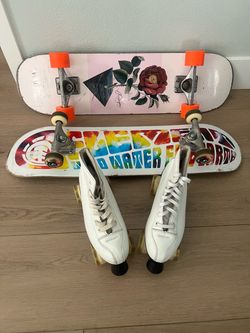 Skateboards and Roller Skates