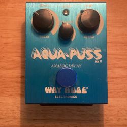 Way Huge Aqua Puss Analog Delay Guitar Pedal