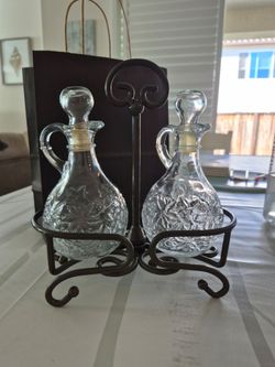 Princess House oil and vinegar caraf