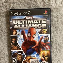 Marvel Ultimate Alliance (PlayStation 2) COMPLETE BLACK LABEL