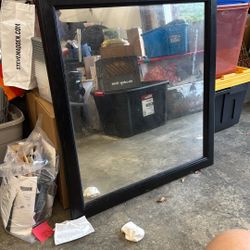 3ft By 3 Ft Black Mirror 