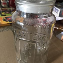 Retro Planters Peanut Glss Jar