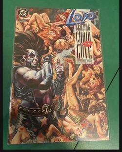 1992 Lobo Blazing Chain Of Love Comic Book(Mature Readers Suggested)