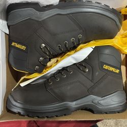 Caterpillar Striver ST Brown Steel Toe Work Boots Size 12