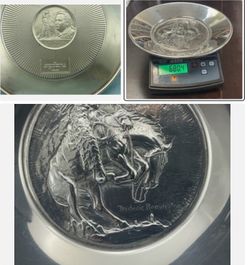 sterling silver plate