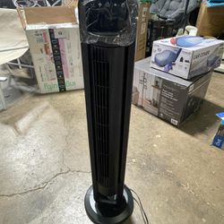 OmniBreeze Tower Fan with Internal Oscillation and Wi-Fi