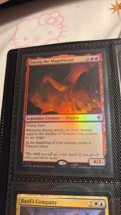 Smaug the Magnificent MTG Foil Mythic Rare