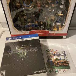 kingdom hearts 3 ps4 Deluxe Edition And Bring Arts