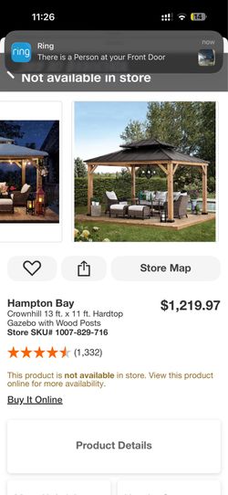 Gazebo 11x13