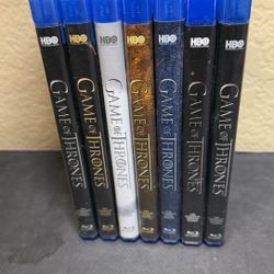 Game of thrones Bluray Seasons 1-7 COMPLETE