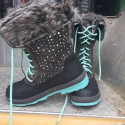 Botas justice talla 5 niña