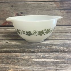 Pyrex Spring Blossom Small Mixing Bowl Antique 