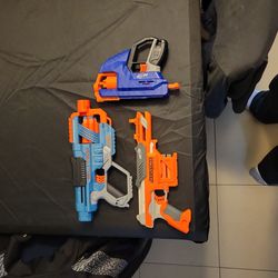 Various Nerf Guns