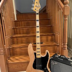 Squier Classic Vibe Jazz Bass W/ Fender Rumble 15 (Brand New)