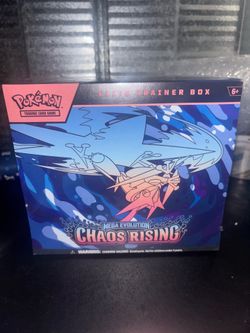 Pokemon Trading Card Game Chaos Rising Elite Trainer Box ETB TCG (TEAR)