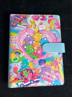 Care Bears binder with matching paper
