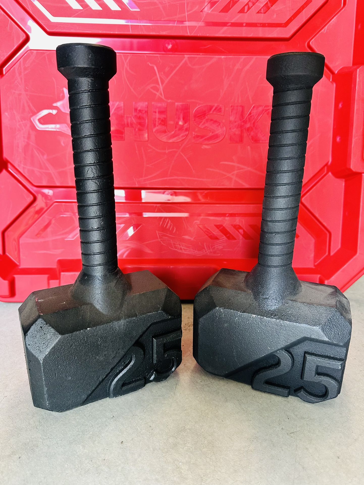 Pair 25lbs. Thor Workout Hammers