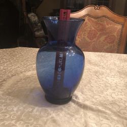 Vintage Cobalt Blue Vase