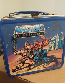 He man vintage lunch box