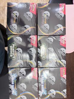 Pokemon TCG Perfect order pitch black chaos rising booster boxes