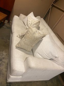 White couch