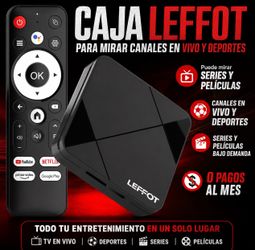 Caja Leffot tv box